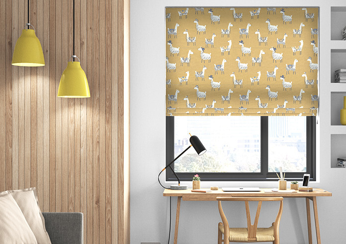 Alpaca, Quince - Roman Blind - Image 3